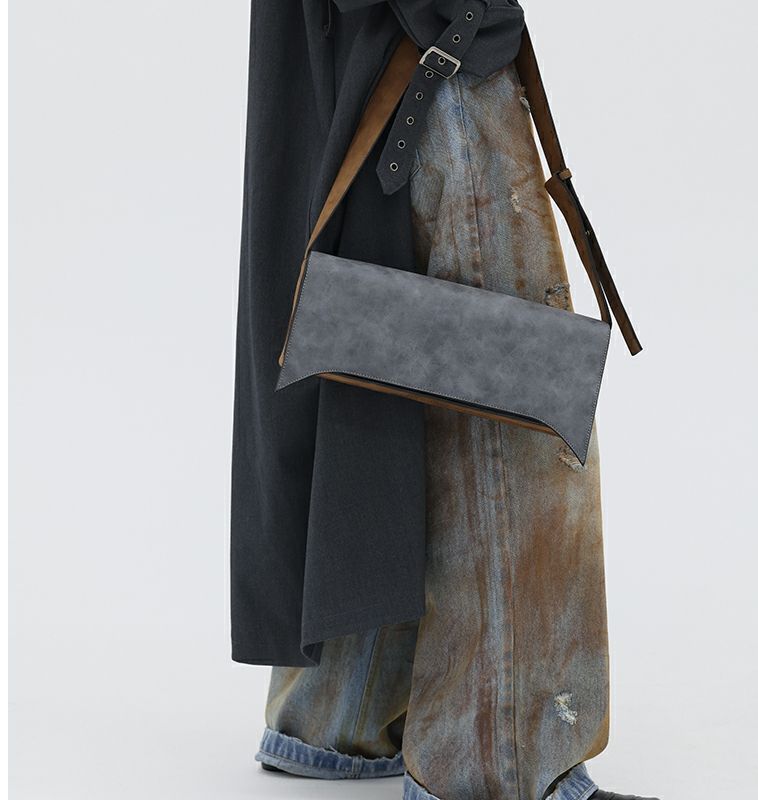 Women Bags Grey - JIAERDI Vintage grigio borse a tracolla