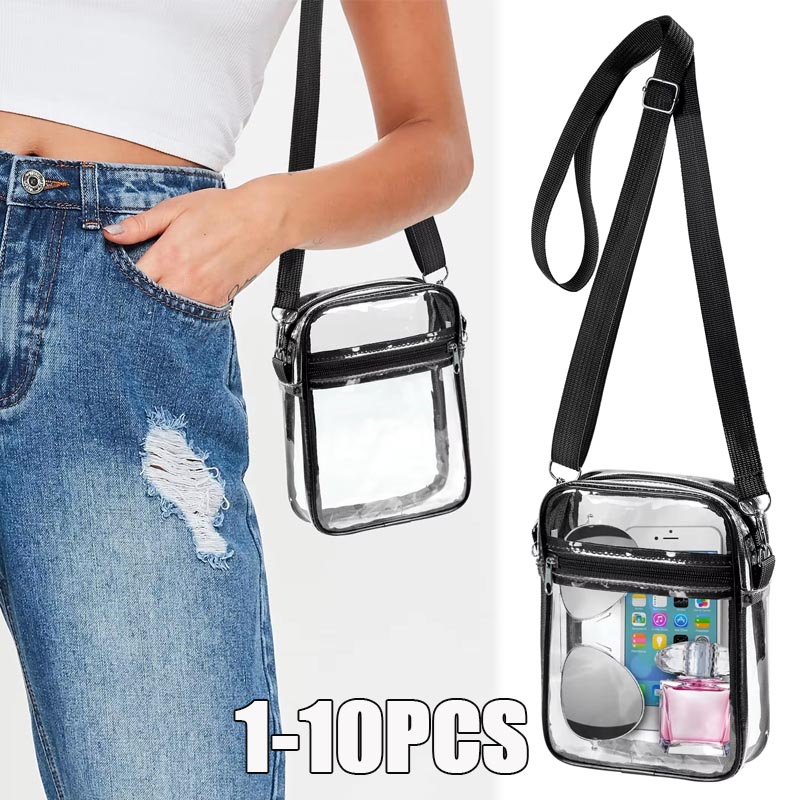 Women Bags And Purses - 1-10 Pezzi Borsa a Tracolla Trasparente