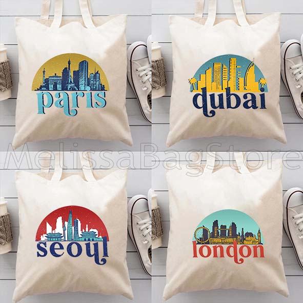 Women Bags Dubai - Londra Dubai Parigi New York Skyline