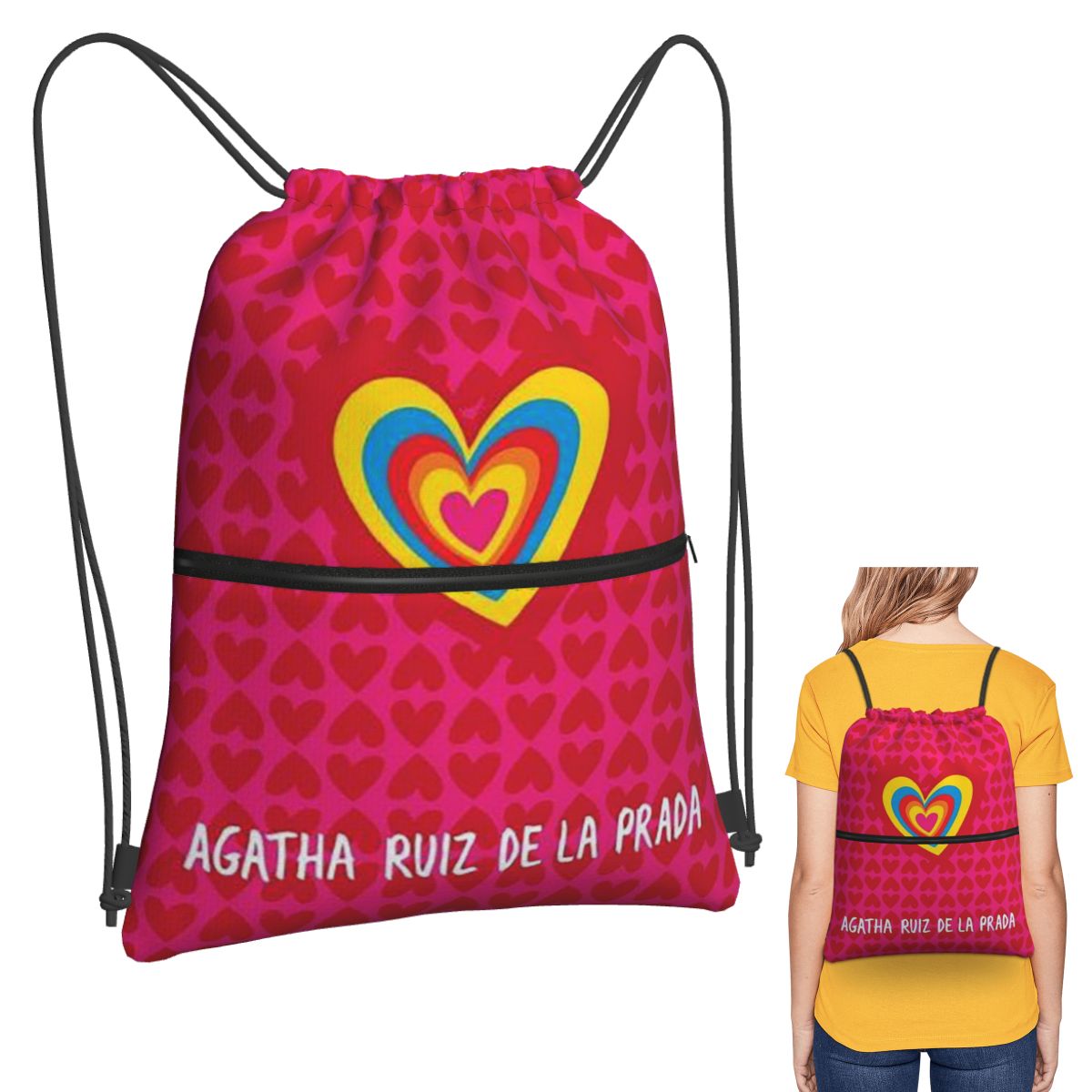 Women Bags Prada - Zaini con motivo Agatha Ruiz-De La-Prada,