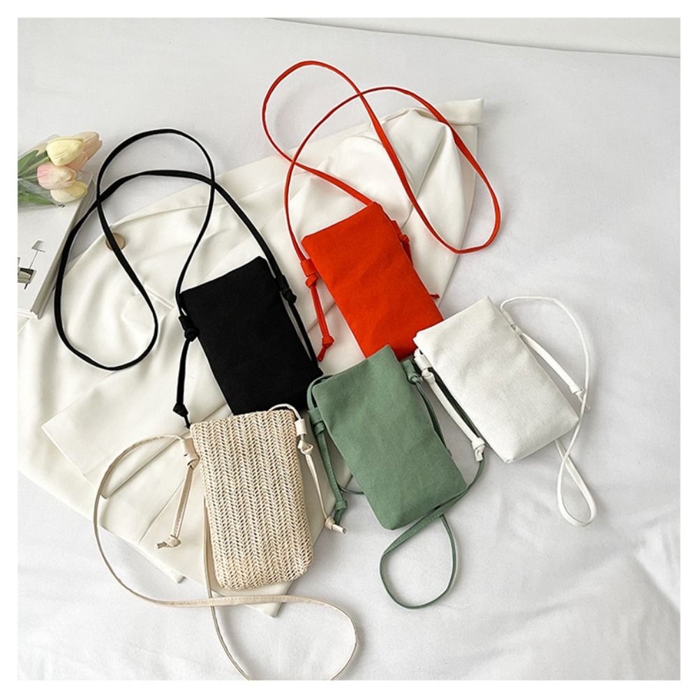 Shopper Tote Canvas - Borsa per cellulare in tela multifunzionale