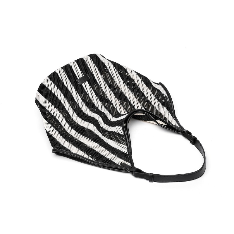 Borsa tote a righe in tessuto  - Shopper Tote Canvas recensione e prezzo