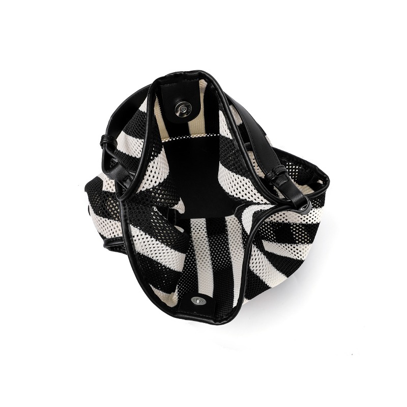 Borsa tote a righe in tessuto  - Shopper Tote Canvas recensione e prezzo