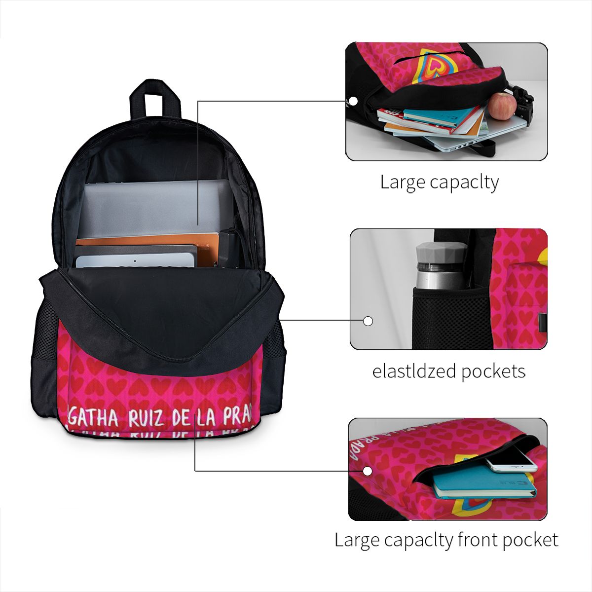 Zaino Studentesco Agatha Ruiz- - Women Bags Prada recensione e prezzo