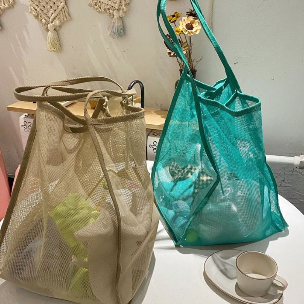 Borsa da spiaggia in rete legg - Mesh Net Bag recensione e prezzo