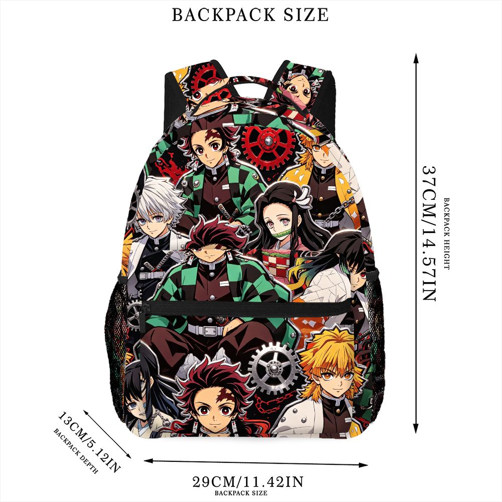 Zaino Anime Demon Slayer con s - Mesh Net Bag recensione e prezzo