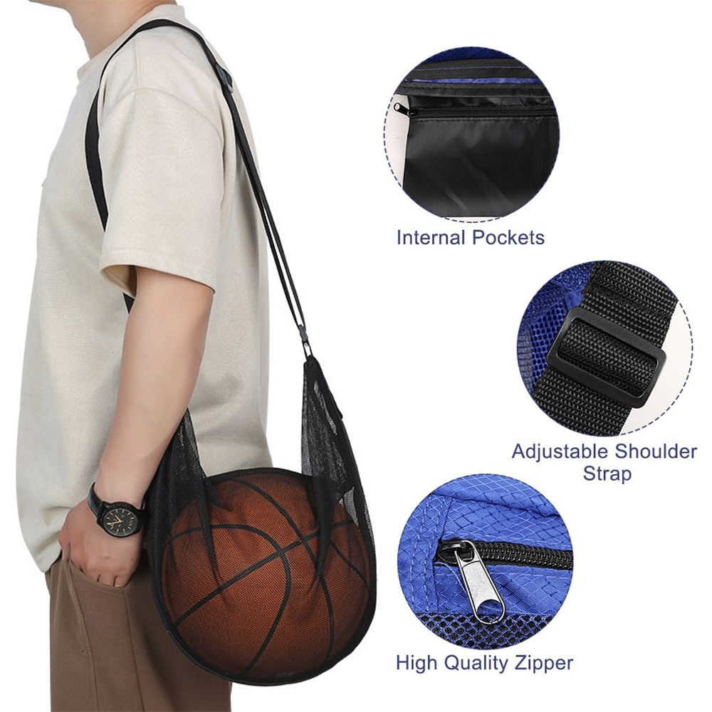 Borsa singola per pallone con  - Mesh Net Bag recensione e prezzo