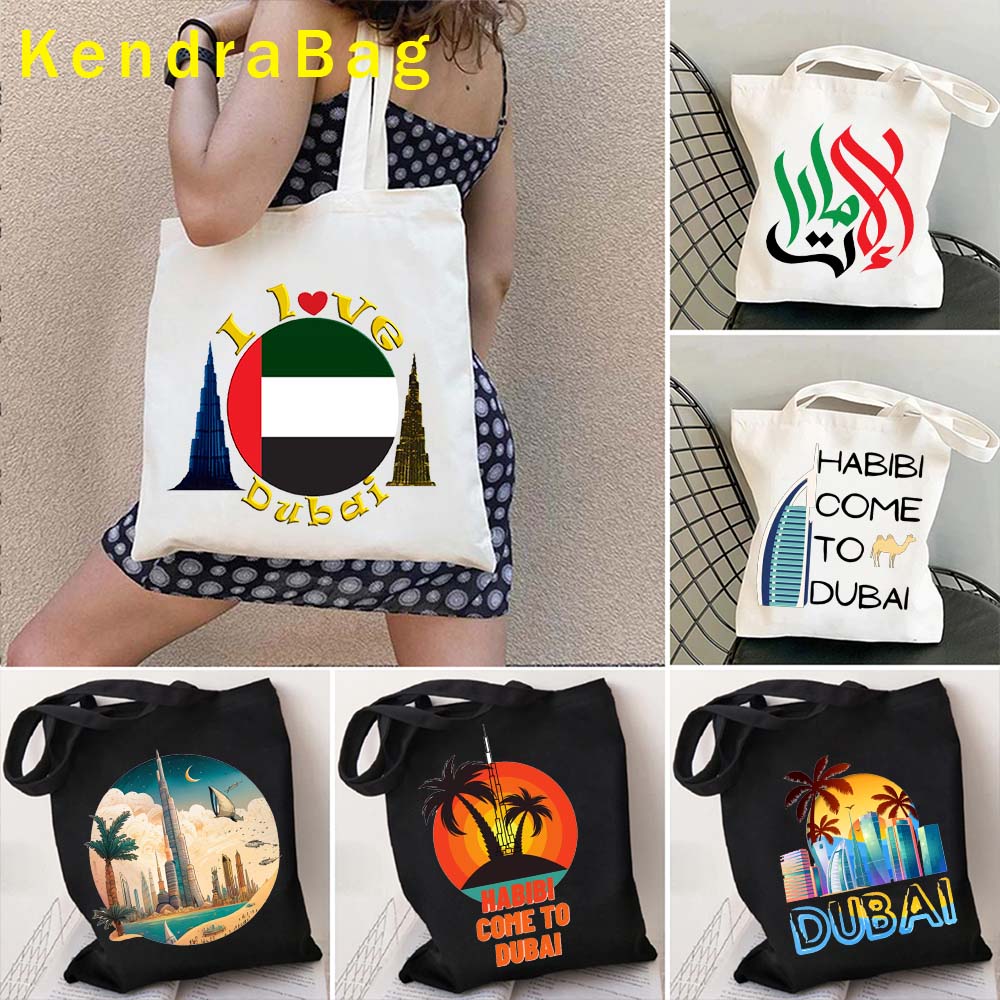 Borsa Tote con Stampa Emblema  - Women Bags Dubai recensione e prezzo