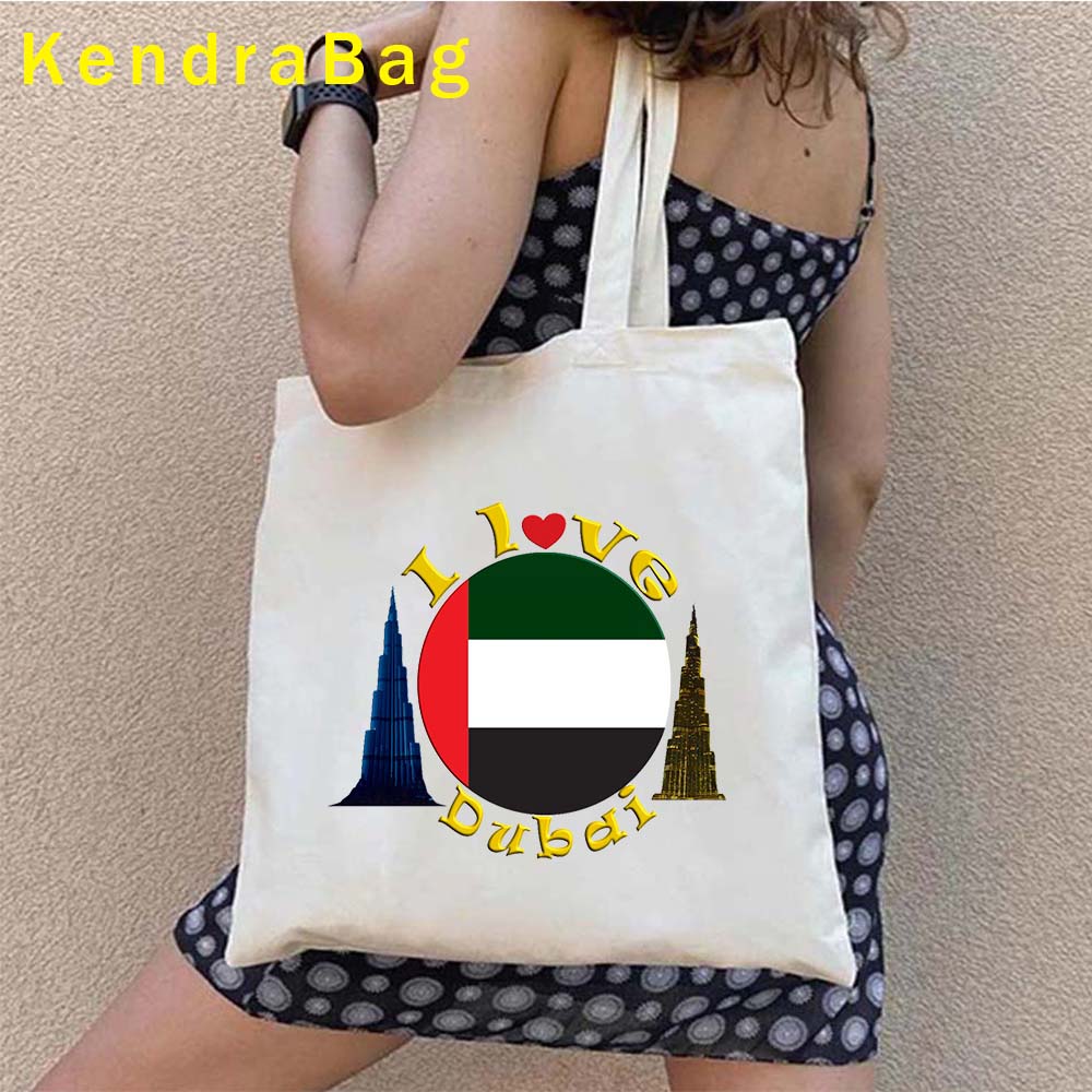 Borsa Tote con Stampa Emblema  - Women Bags Dubai recensione e prezzo