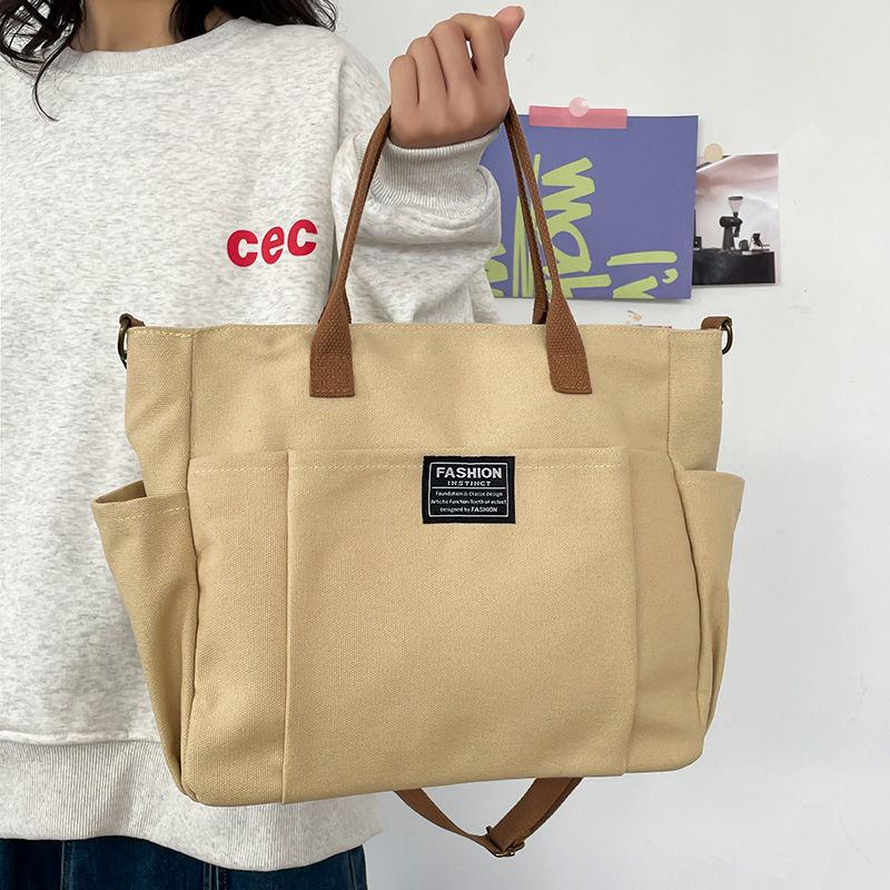 Borsa tote grande in tela da d - Shopper Tote Canvas recensione e prezzo
