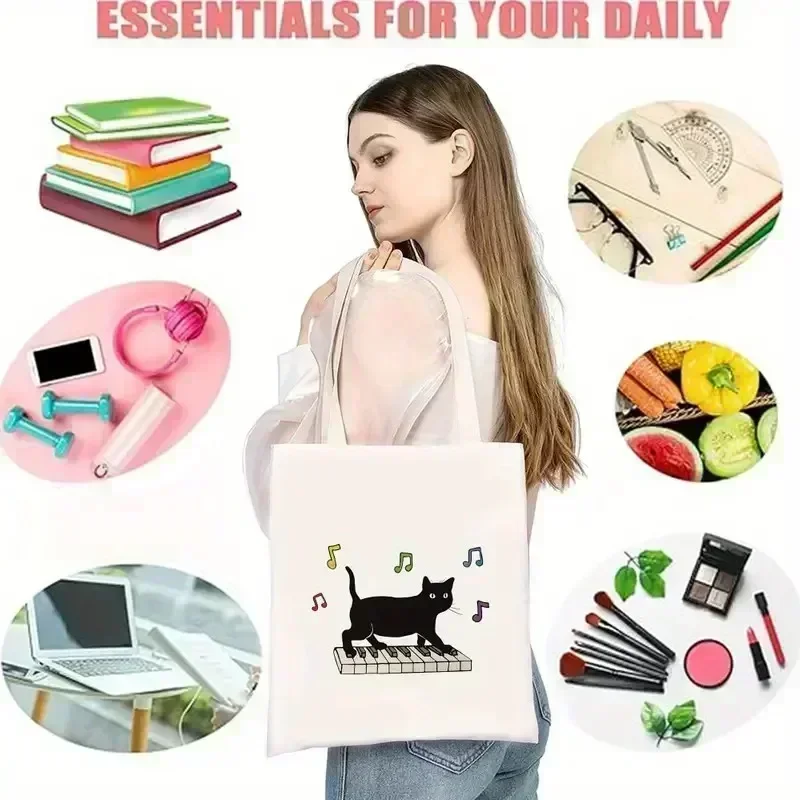 Borsa Tote in Tela con Stampa  - Shopper Tote Canvas recensione e prezzo