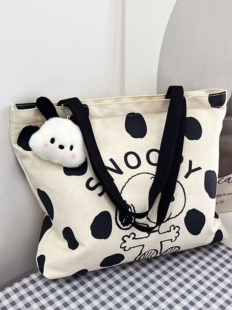 Borsa a Tracolla in Tela con M - Shopper Tote Canvas recensione e prezzo