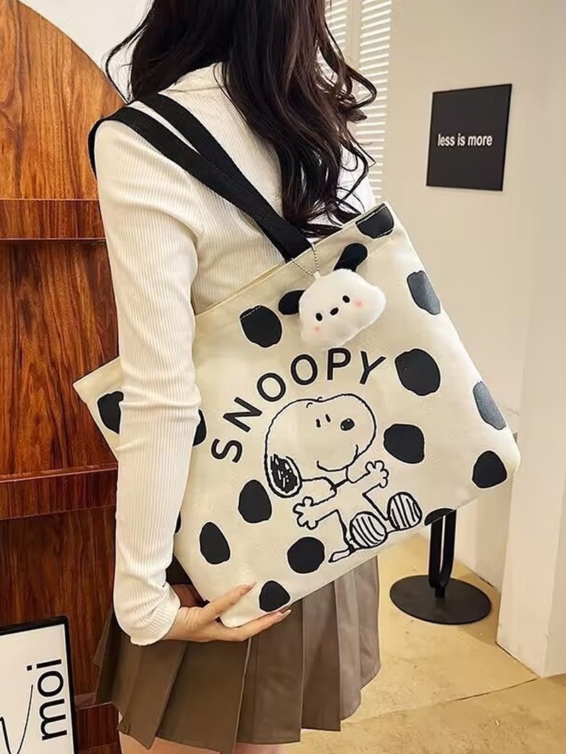 Borsa a Tracolla in Tela con M - Shopper Tote Canvas recensione e prezzo