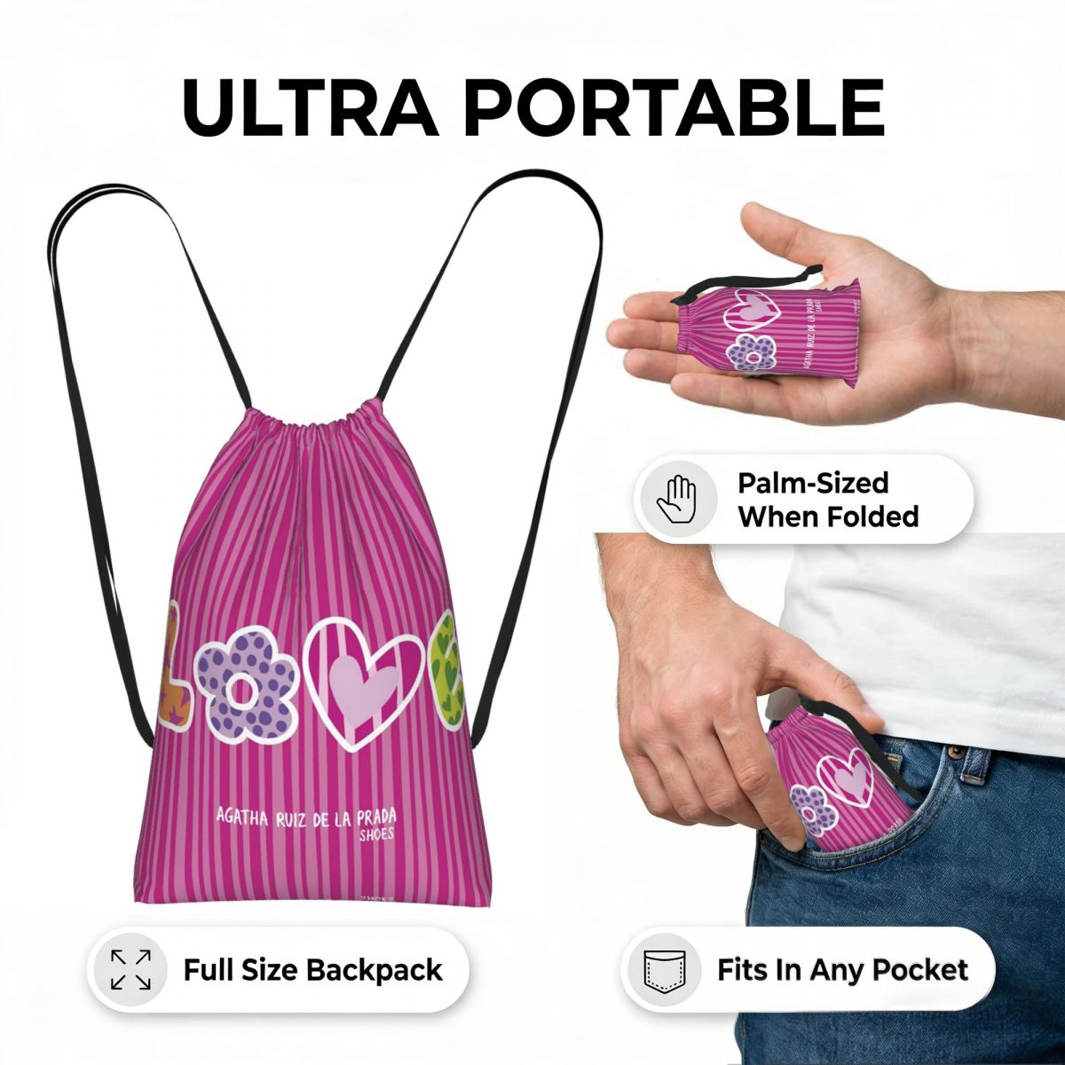 Zaini con Motivo Agatha Ruiz-D - Women Bags Prada recensione e prezzo