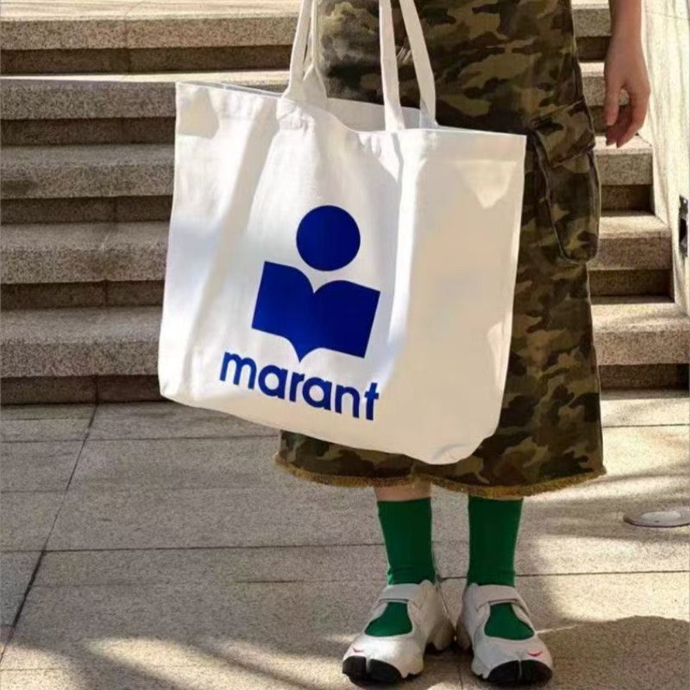2026 Marant Nuova Borsa in Tel - Shopper Tote Canvas recensione e prezzo