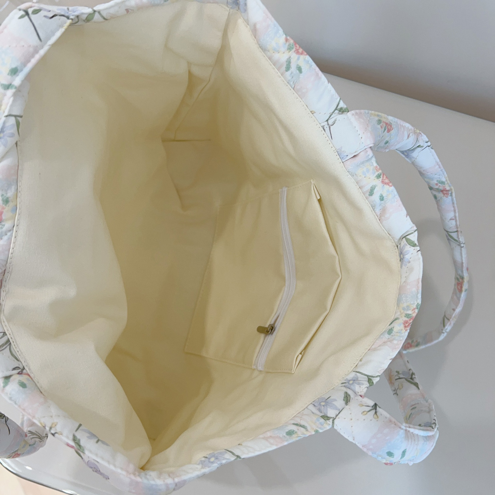 Borsa Tote Trapuntata Floreale - Shopper Tote Canvas recensione e prezzo