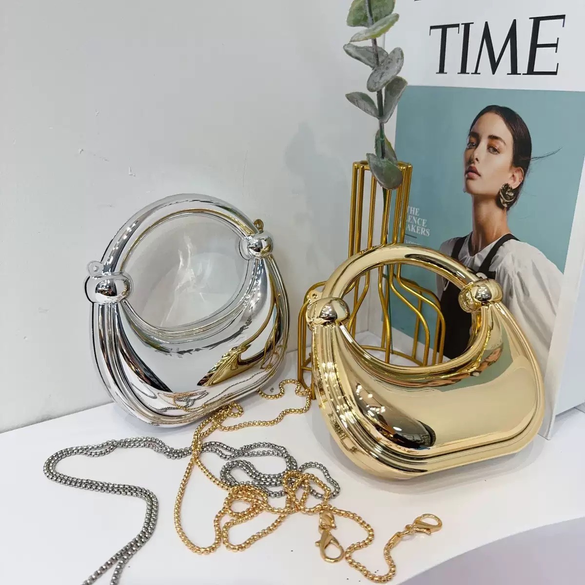 Mini borsa da sera dorata Bors - Women'S Evening Bags recensione e prezzo