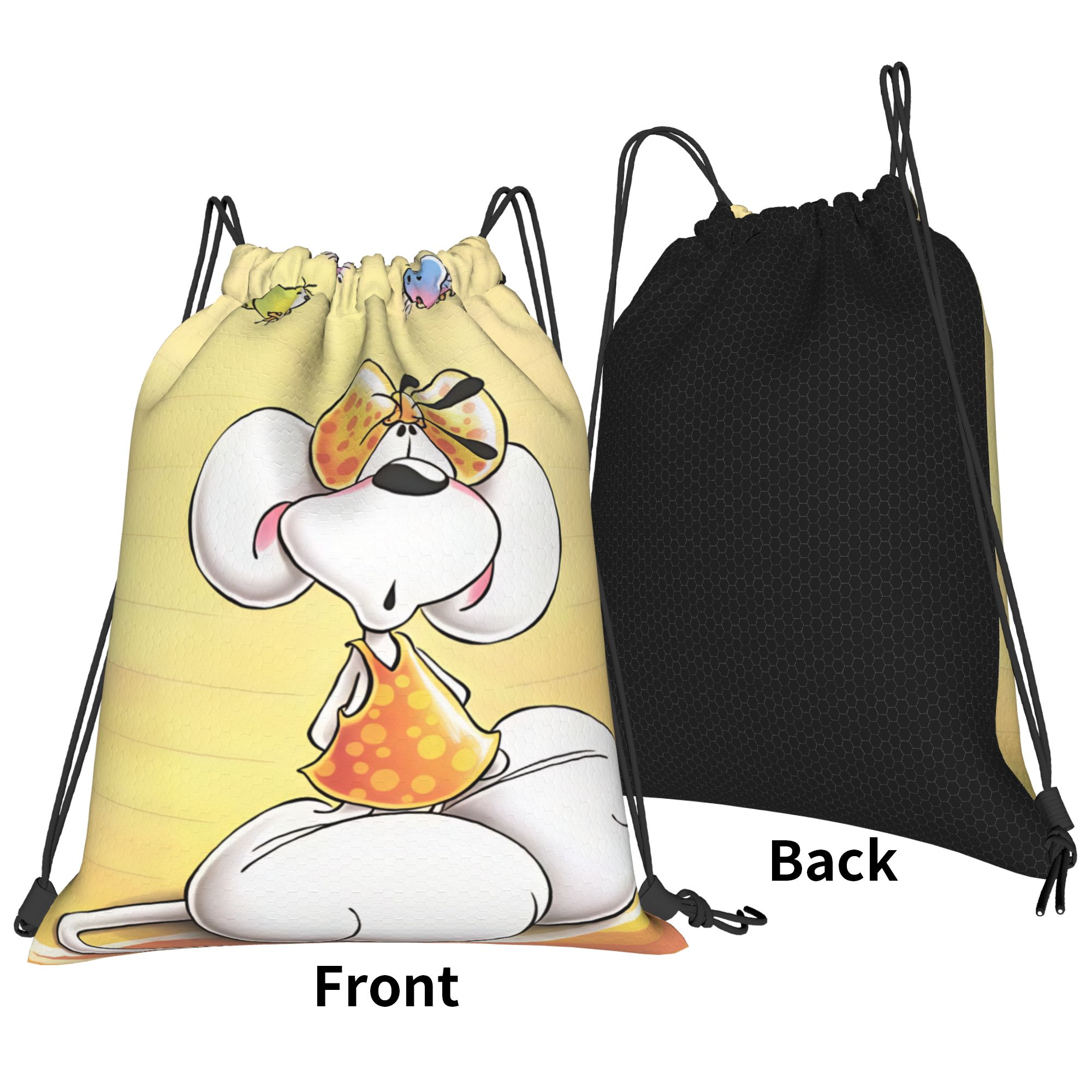 Borsa con coulisse Cartoon D-D - Women'S Yoga Bags recensione e prezzo