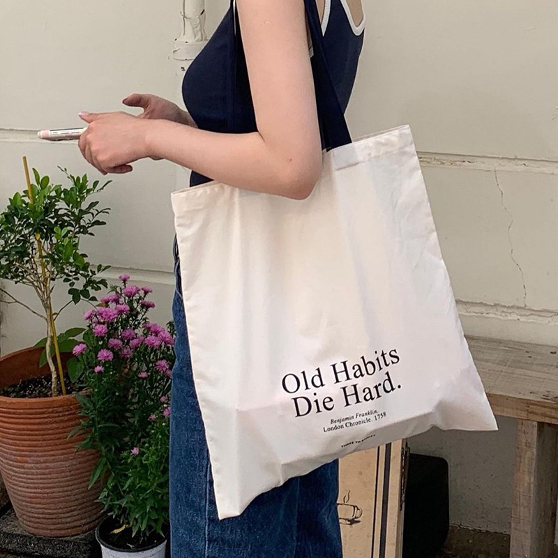 Borsa in tela a tracolla grand - Shopper Tote Canvas recensione e prezzo