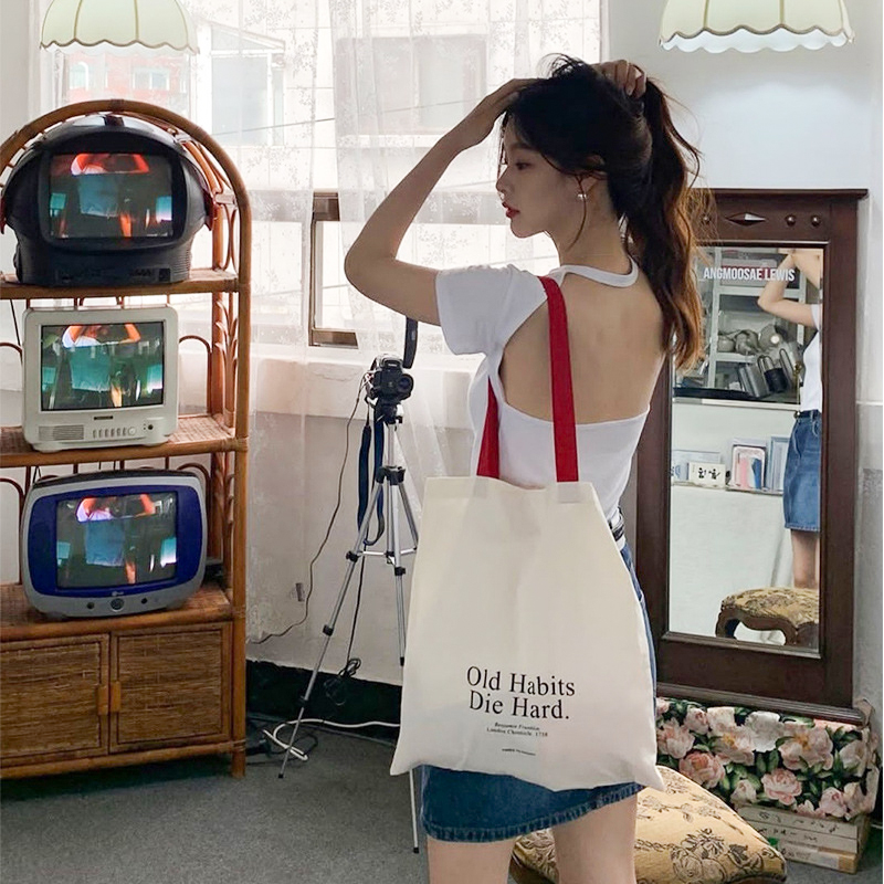 Borsa in tela a tracolla grand - Shopper Tote Canvas recensione e prezzo