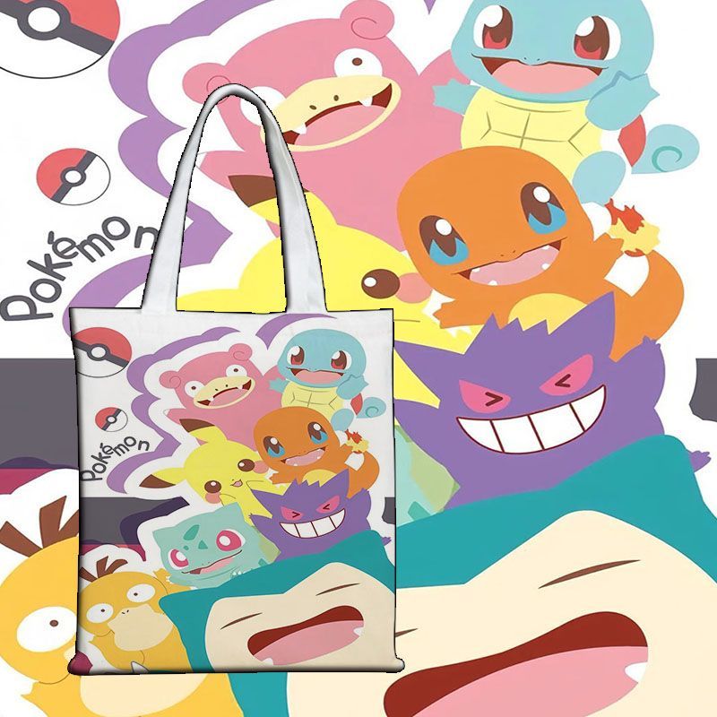 Borsa in tela Pokémon, borsa t - Shopper Tote Canvas recensione e prezzo