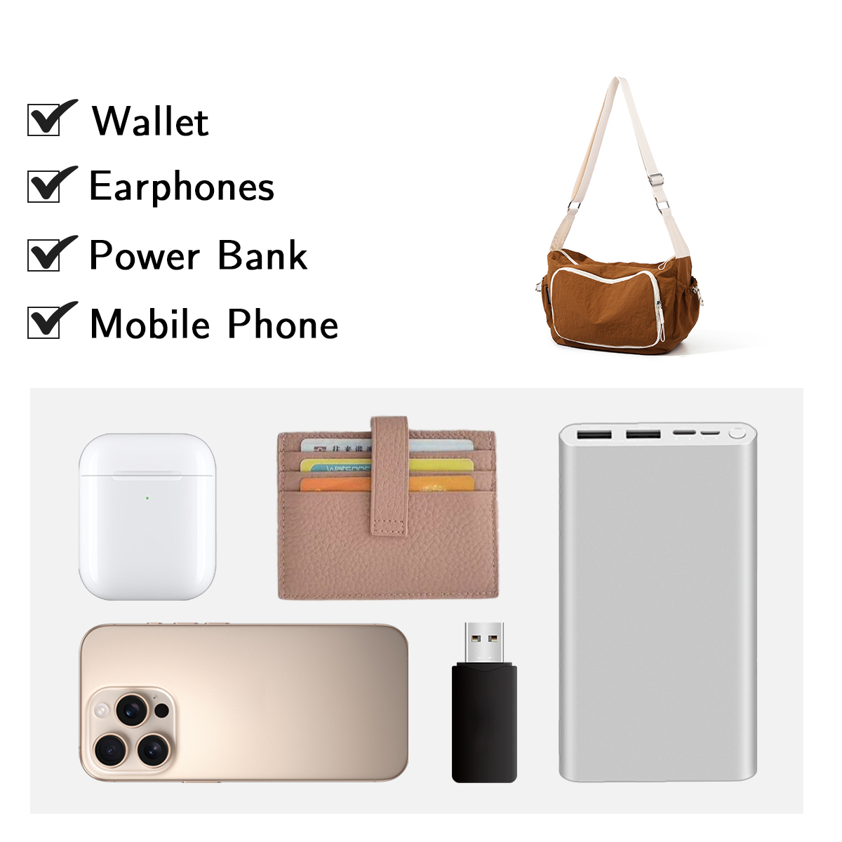 Borsa a tracolla per donna 202 - Women'S Yoga Bags recensione e prezzo