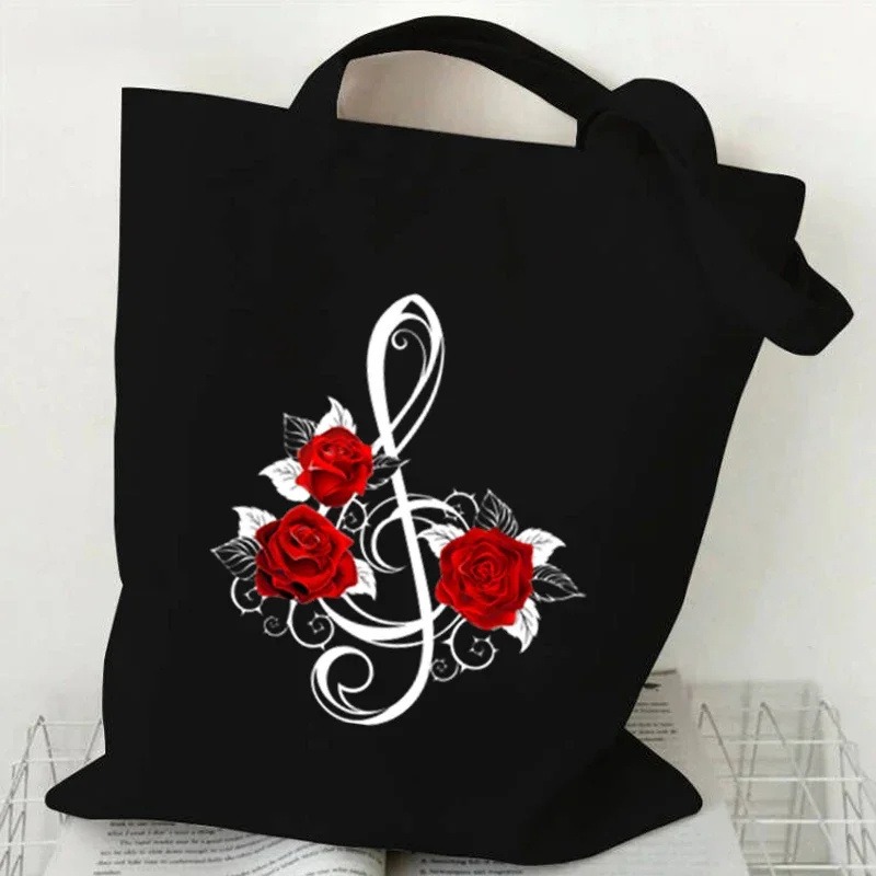 Nota musicale Battito cardiaco - Shopper Tote Canvas recensione e prezzo