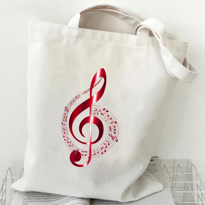 Nota musicale Battito cardiaco - Shopper Tote Canvas recensione e prezzo