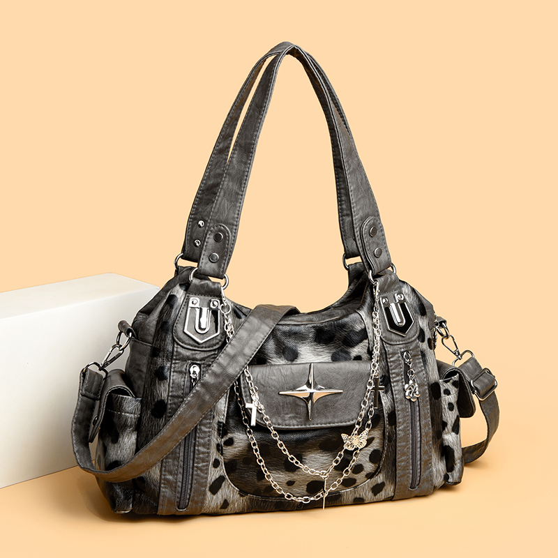 Borsa a Tracolla Grigia con St - Women Bags Grey recensione e prezzo
