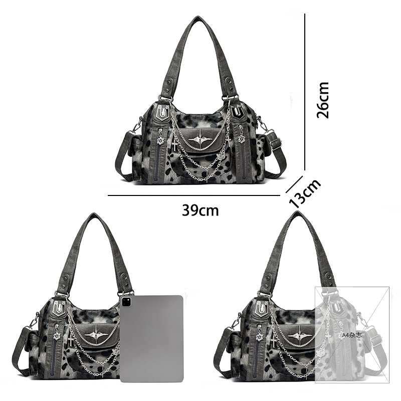 Borsa a Tracolla Grigia con St - Women Bags Grey recensione e prezzo
