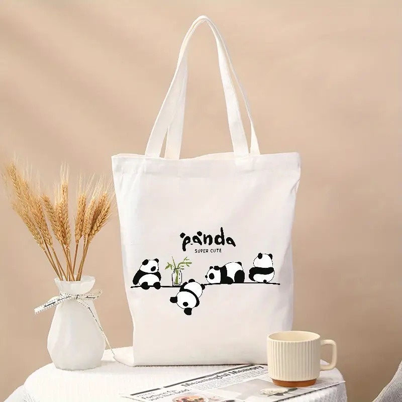 Borsa Tote in Tela con Stampa  - Shopper Tote Canvas recensione e prezzo